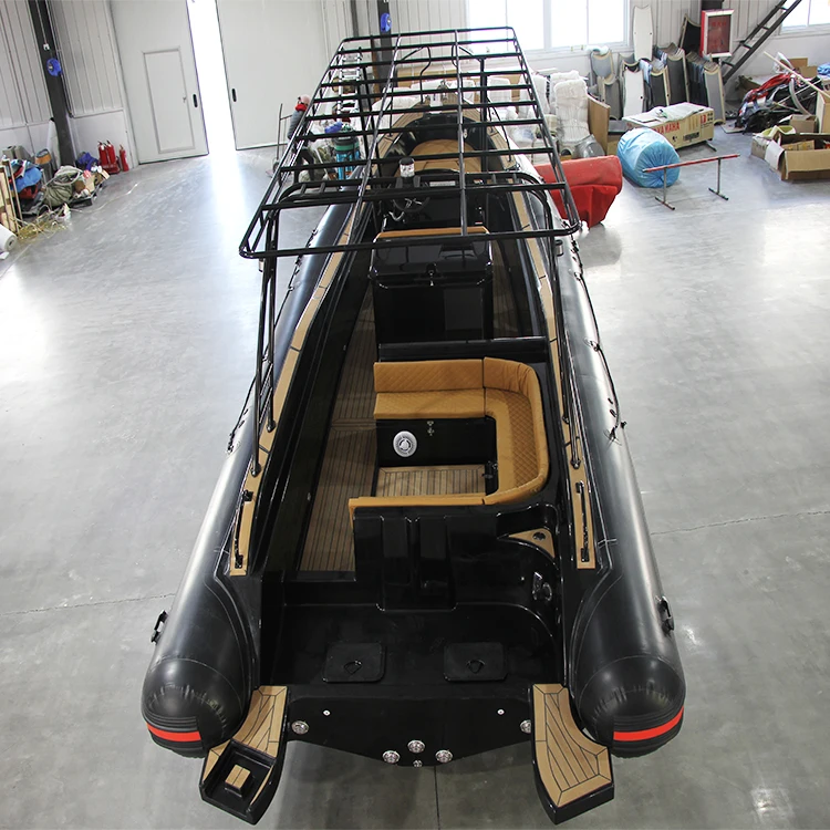 Simi Rigid Rib 960 Высокоскоростная спортивная надувная лодка из стекловолокна 28 футов с
