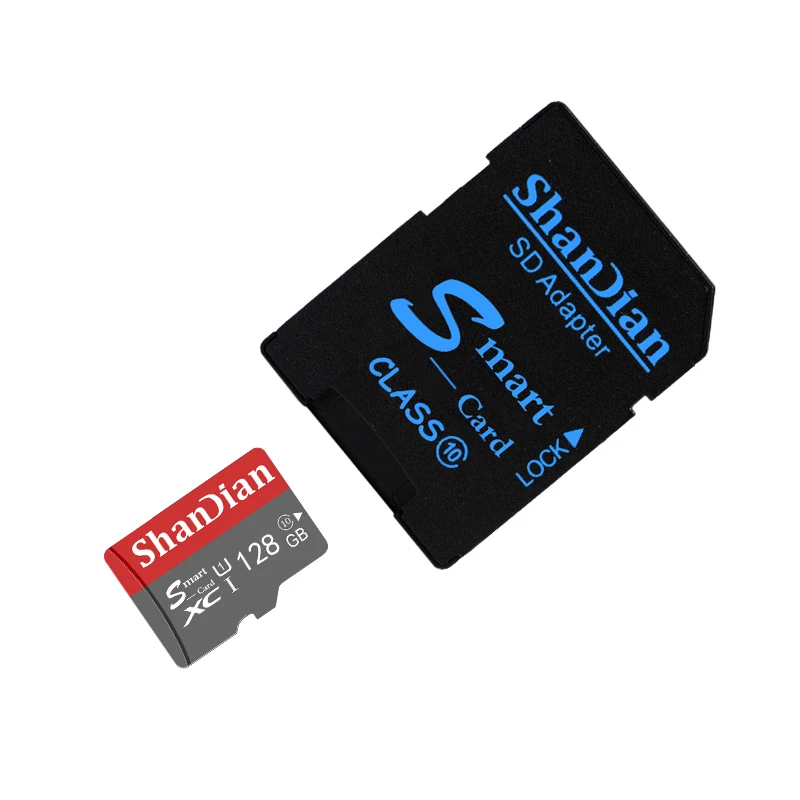 Карта Памяти 128 ГБ TF USB Flash XC Class10 Для Камеры UAV Smart SD 64 32 16 8 С Бесплатным Адаптером —