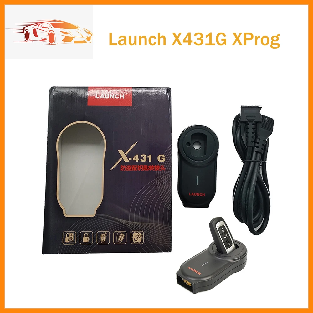 

Launch X431G XProg Key Programmer Immobilizer Read&Write Transponder Key Data For X431 Series High Quality