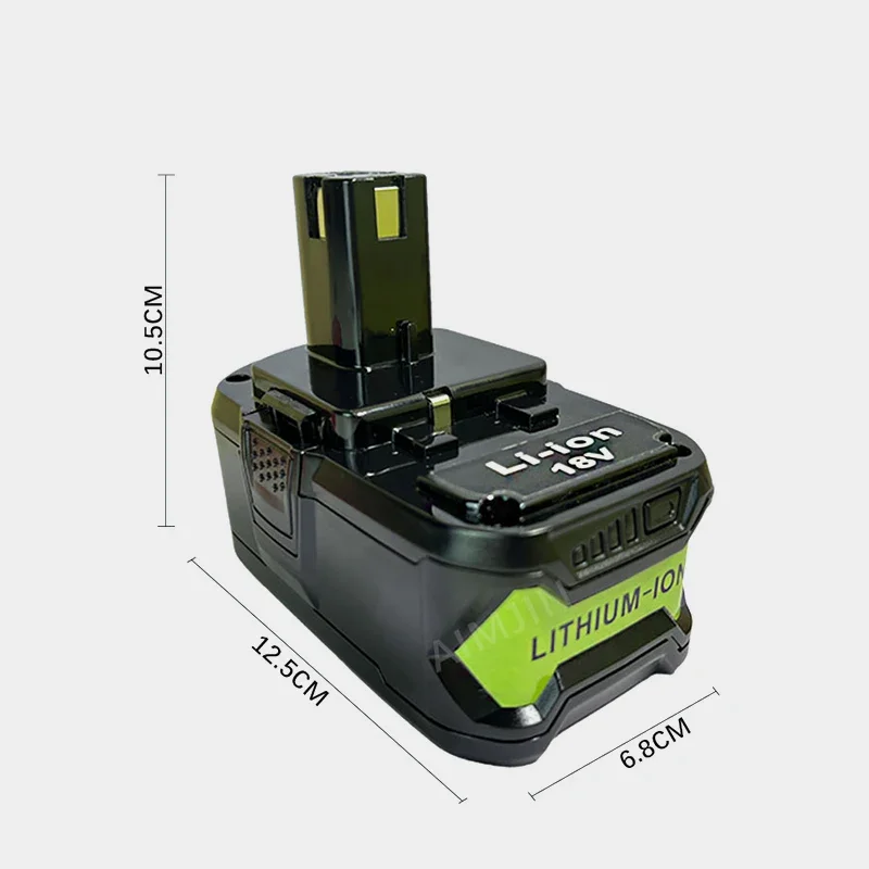 Сменный литий-ионный аккумулятор 18 В 6000 мАч для электроинструментов RYOBI