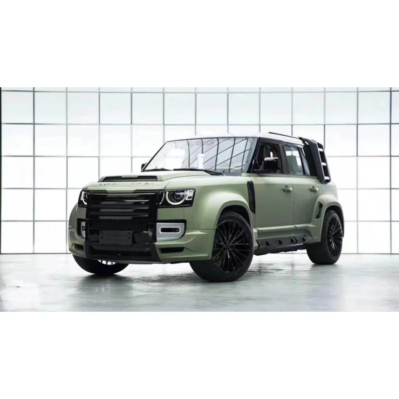 Фото Лидер продаж: высококачественный обвес LUMA Style для Land Rover Defender 2020+ (передний сплиттер, решетка радиатора, задний диффузор, расширители колесных арок) №5