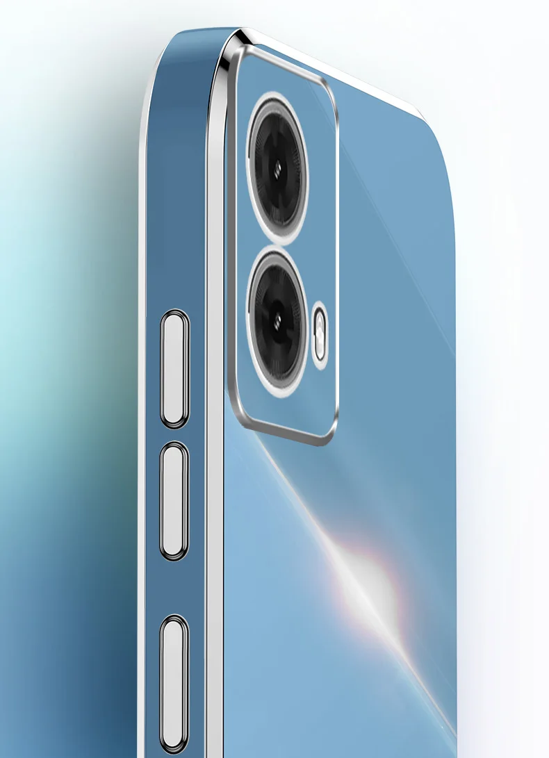 Чехол для Motorola Moto G85 G 85 6D с мягким силиконовым покрытием ультратонкий чехол