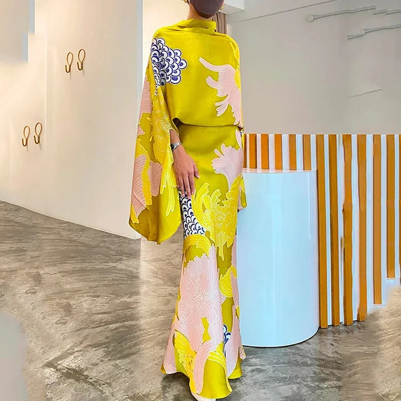 Beautyblue женские топы с длинными рукавами юбки цветочным принтом элегантные блузки