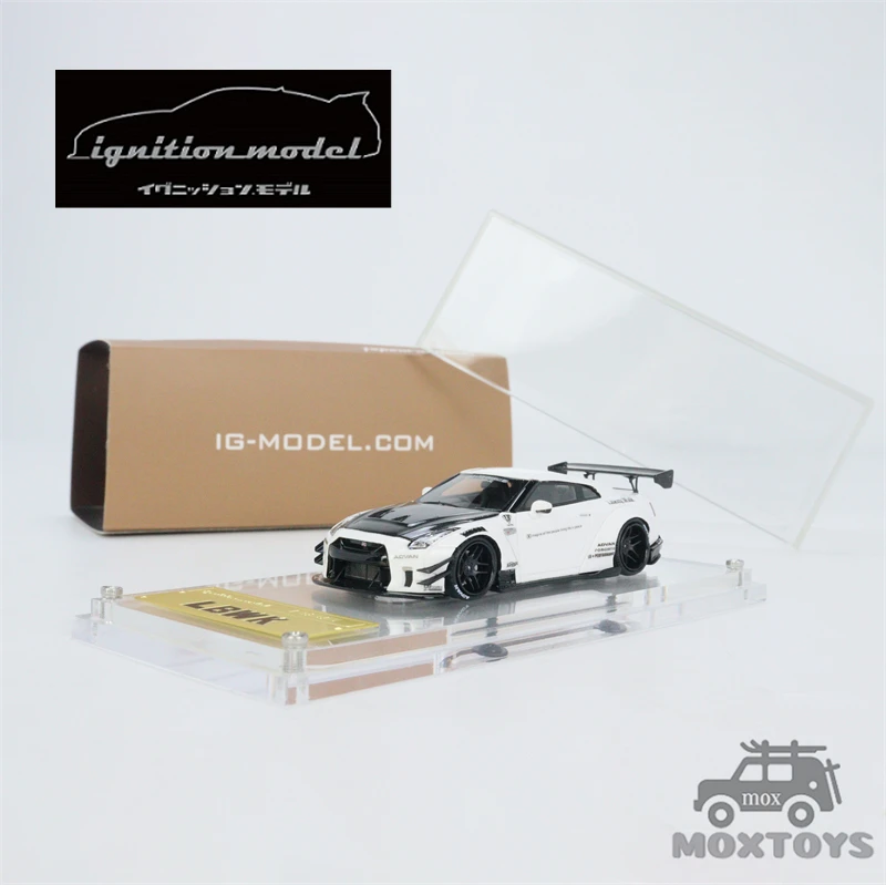 

IG 1:64 LB-WORKS Nissan GT-R R35 type 2 White Resin Model Car