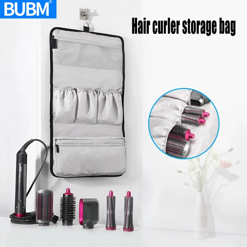 

Hangable Portable Women Waterproof Travel Foldding Cosmetic Bag Storage Handbag Organizer Case for Dyson Airwrap
