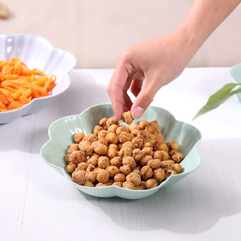 Корзина для фруктов в форме цветка простой органайзер дома гостиной офиса