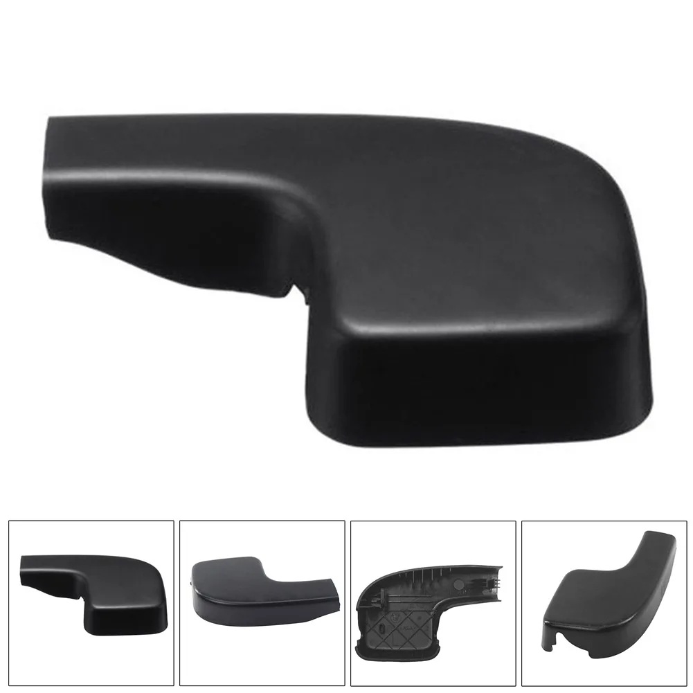 

Cover Wiper Arm Cover 1PCS 61617138990 ABS Black E90 E92 04-12 For BMW