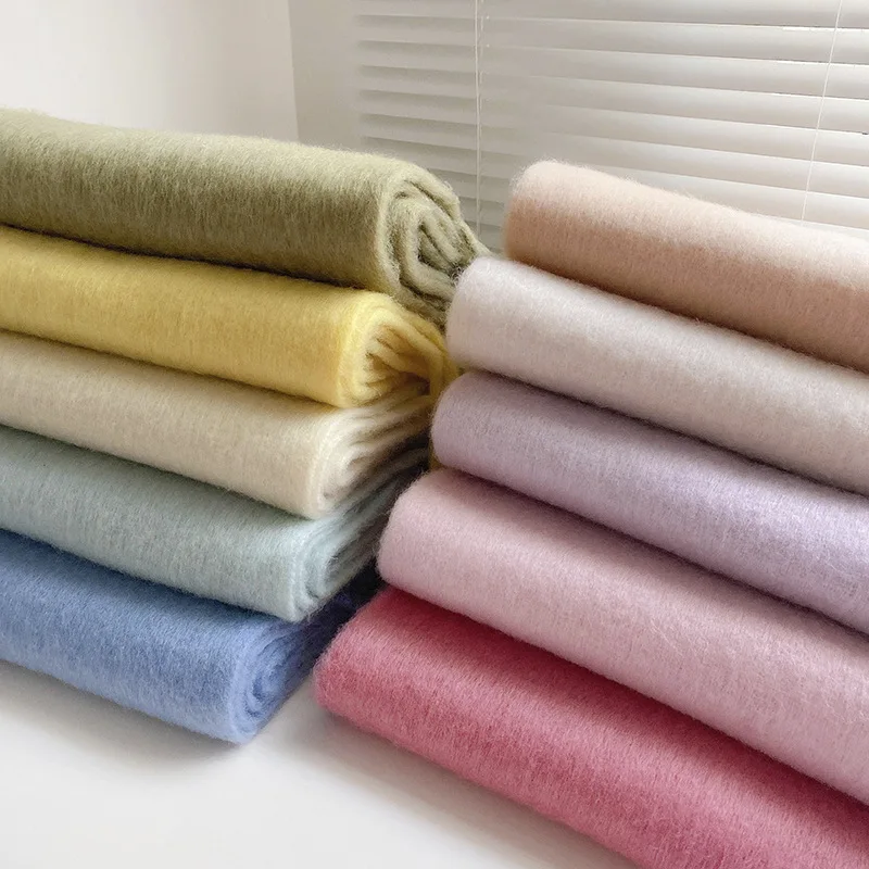 Корейские шарфы для женщин на осень и зиму утолщенные теплые шерстяные вязаные