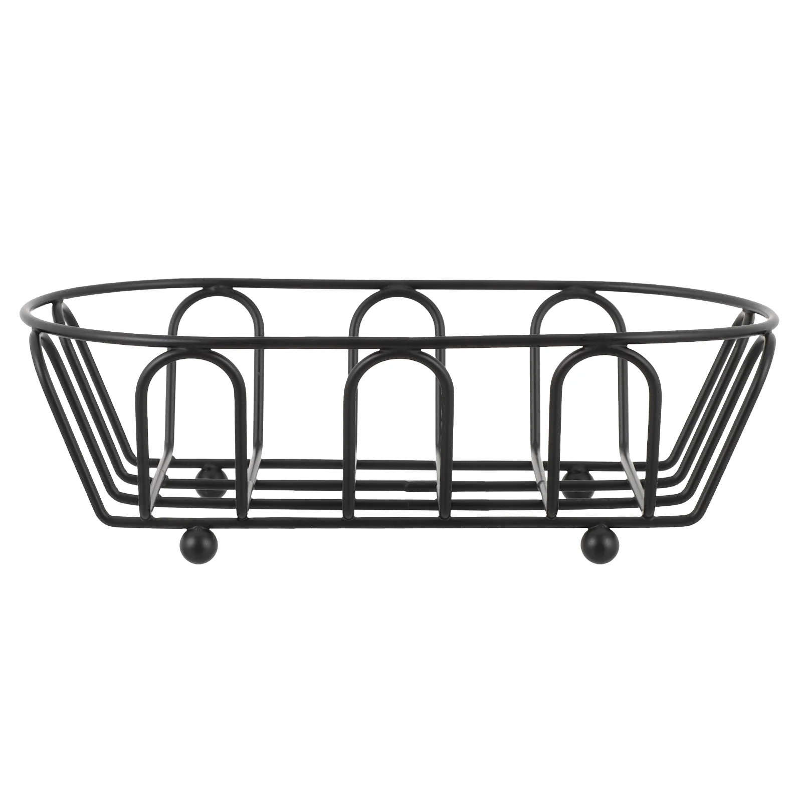 

Basket Fruit Serving Storage Wire Metal Snack French Holder Bowls Countertop Bowl Fries Strainer Stainless Decorative Container