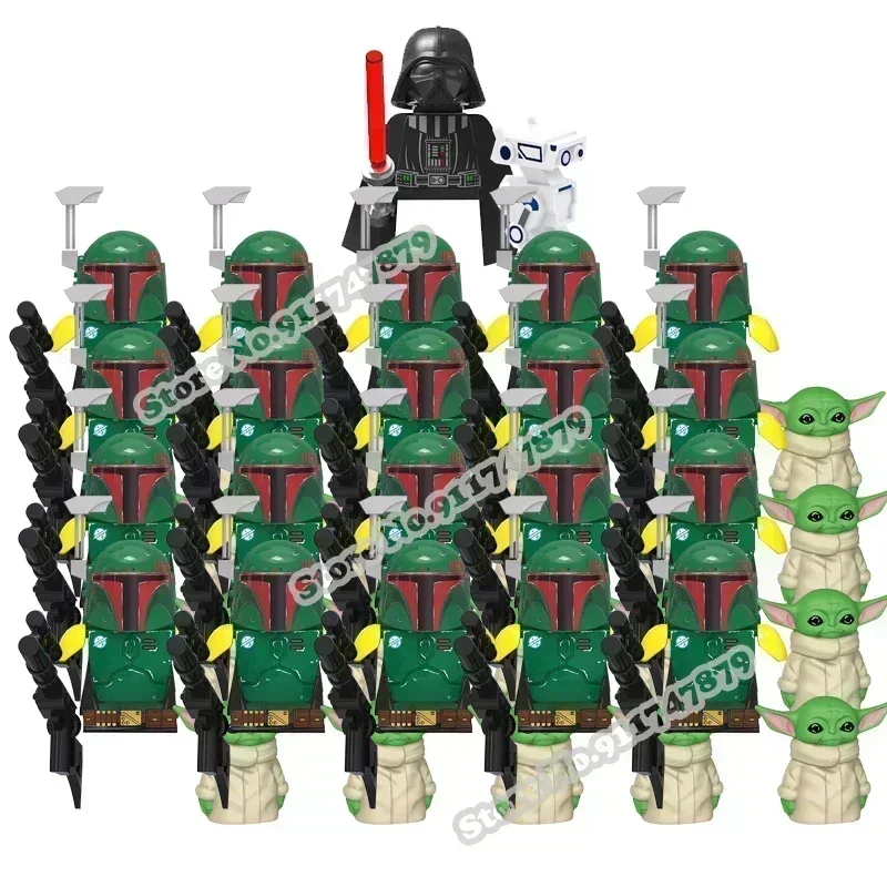 Конструкторы Hot Toys Звездные войны 21 шт.