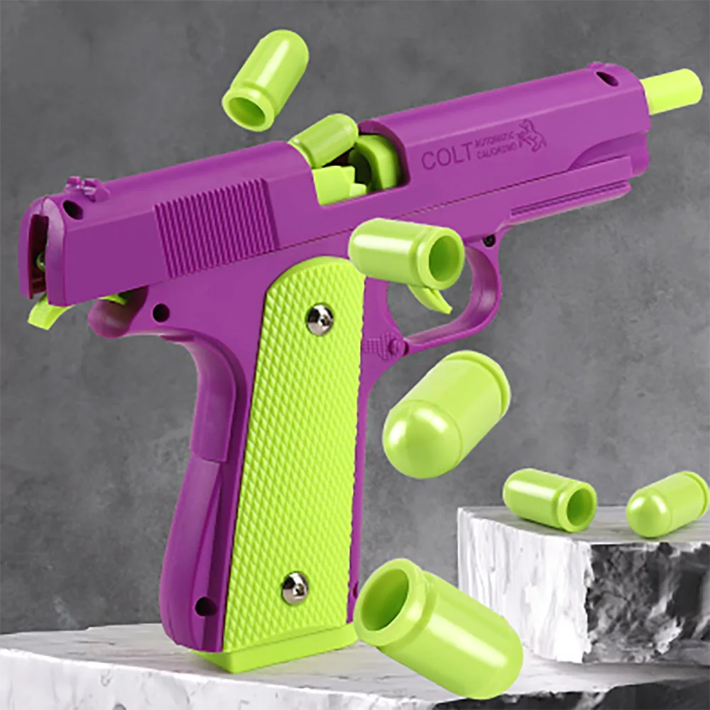 Автоматический игрушечный пистолет Colt 1911 для детей Age5 + снятия стресса мальчиков