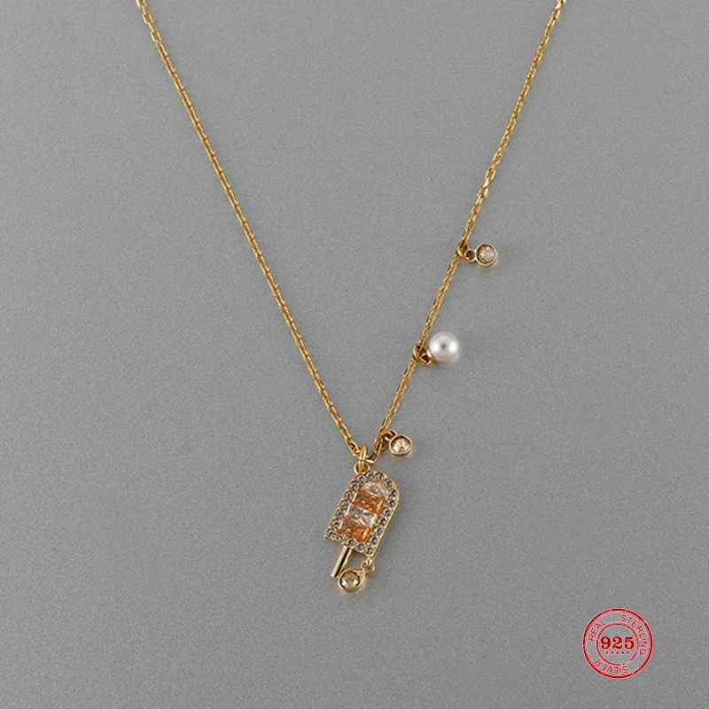 

Новинка 2020, модная подвеска из чистого серебра 925 пробы, оригинальная копия 1:1, воспоминания детства, Женская Роскошная бижутерия в подарок