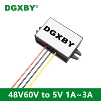 dgxby 48v60v to 5v 1a 2a 3a dc power regulator converter 20v80v to 5 1v monitoring step down module ce rohs certification
