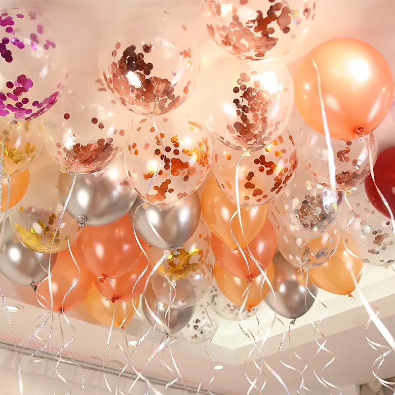 

Hot 10Pcs 12inch Mixed Confetti Latex Balloons Birthday Party Wedding Christmas Home Decoration Balloon Baby Shower Air Balls Gl