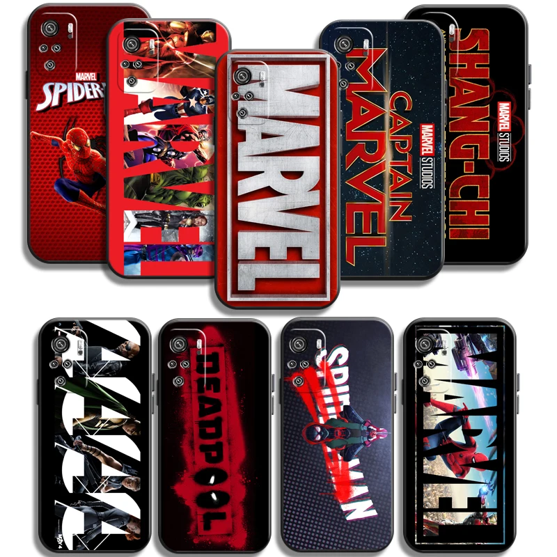 

Marvel Avengers Phone Cases For Xiaomi Redmi 7 7A 9 9A 9T 8A 8 2021 7 8 Pro Note 8 9 Note 9T Back Cover Funda Coque Carcasa