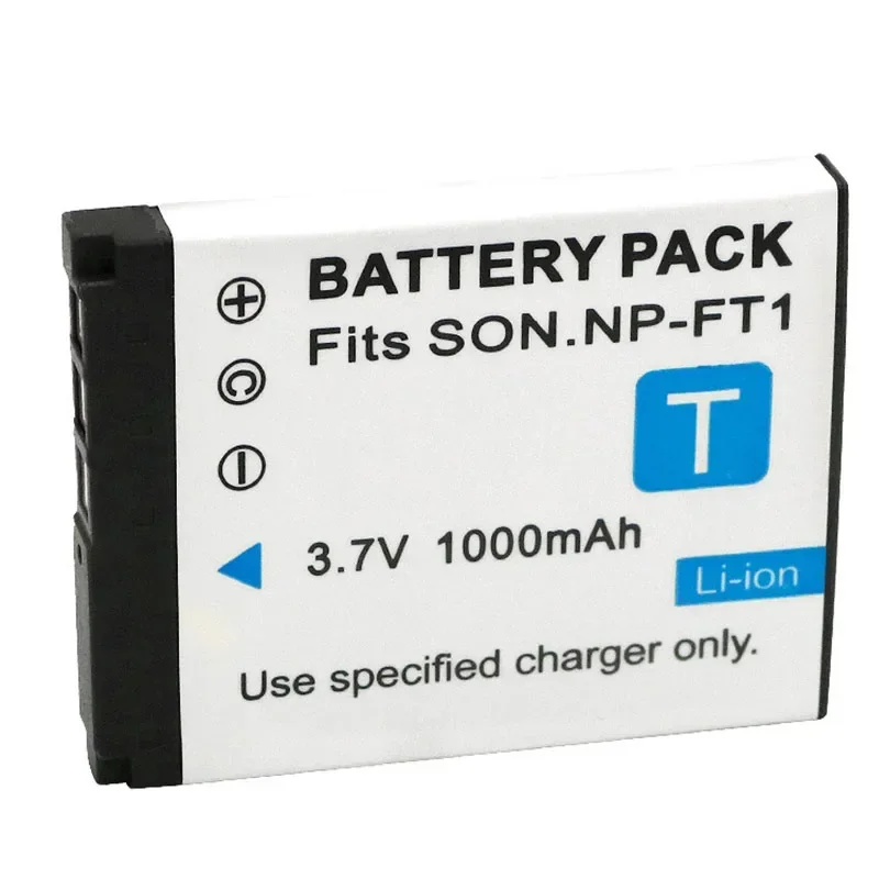 Аккумулятор 1000 мАч для SONY DSC-L1 DSC-M1 DSC-M2 DSC-T10 DSC-T5