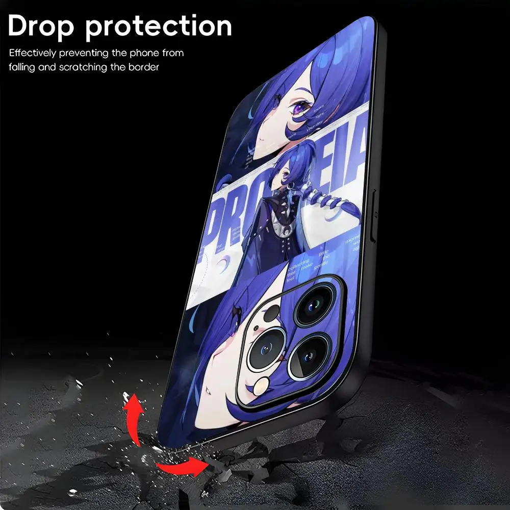 Фото Модный противоударный чехол Promeia Zero Zon для iPhone 17 Air, 16, 15, 14, 13, 12, 11 Plus, Mini, Pro, Max, черный №4