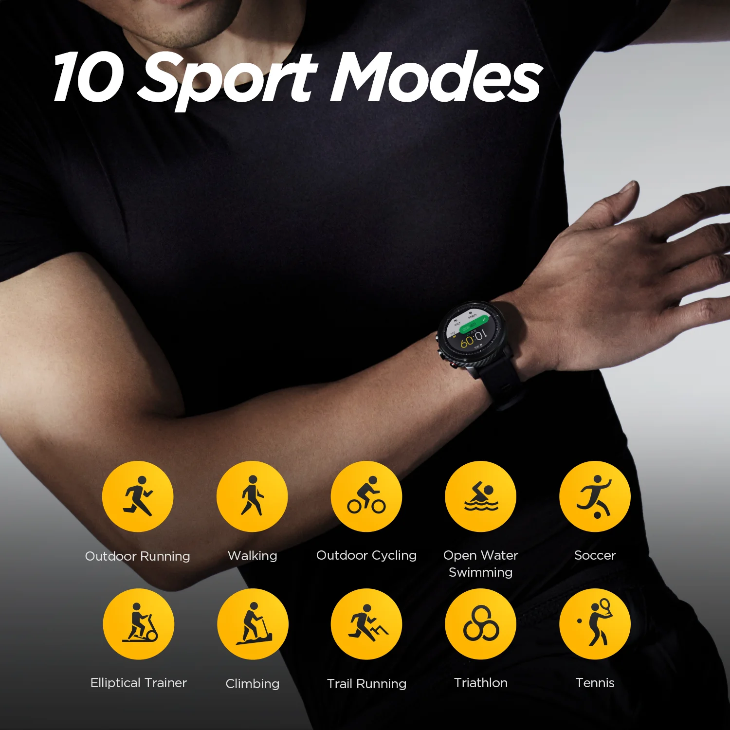 Оригинальные Смарт-часы Amazfit Stratos + 2S для фитнеса спортивные часы Android IPhone 5ATM