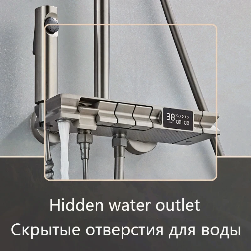 Рисунок 4 - Новый Белый душевой набор с пианино для ванной комнаты