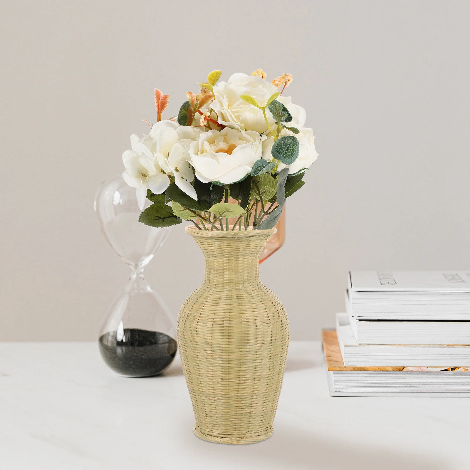 

Silk Flower Floral Decorations Garden Artificial Bouquets Wedding Flowers Faux Bride Bridal