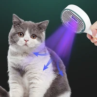 clean pet comb to remove floating hair dog brush ultraviolet sterilization cat grooming remover accessories vacuum puppy steril