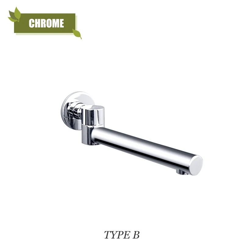 

Хромированная латунь Ванна Душ Смеситель для ванны Излив Матовый золотой наполнитель Серая настенная розетка Черный Поворотный излив Сменные наполнители Белый