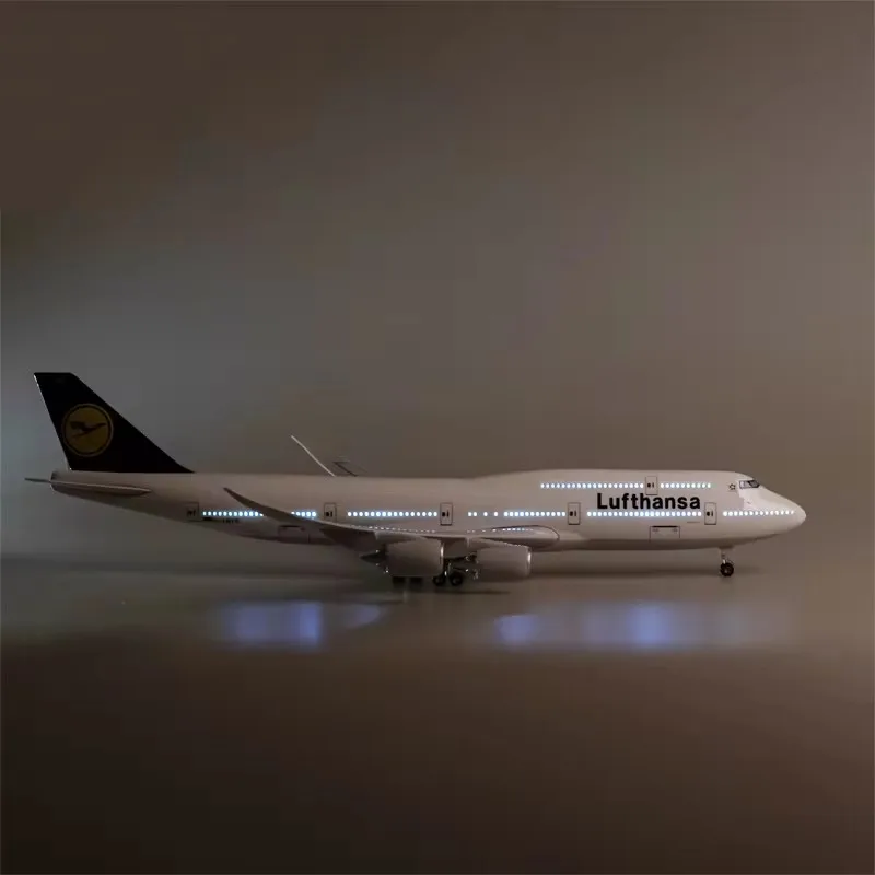 Масштаб 1/150 Airline 747 B747 Модель Самолета Люффана Пластиковая Фотофигурка