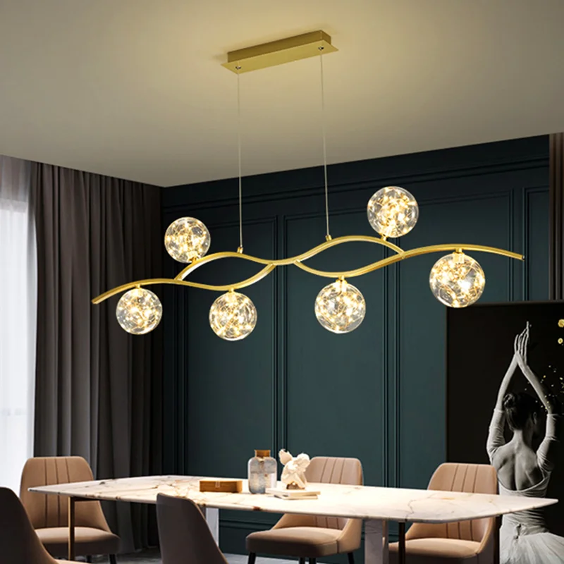 

Люстры 2023 в скандинавском стиле, домашний декор для столовой, люстры, подвесные лампы для потолка, осветительный прибор для помещений, подвесной светильник