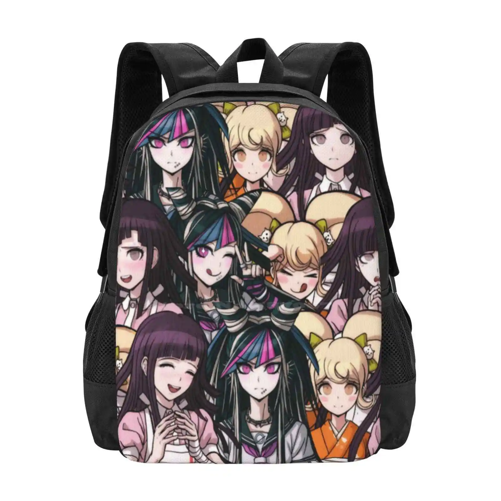 

Mikan Tsumiki / Ibuki Mioda / Hiyoko Saionji студенческий рюкзак для студентов колледжа с узором, дизайнерские сумки Mikan Tsumiki Ibuki Mioda Hiyoko