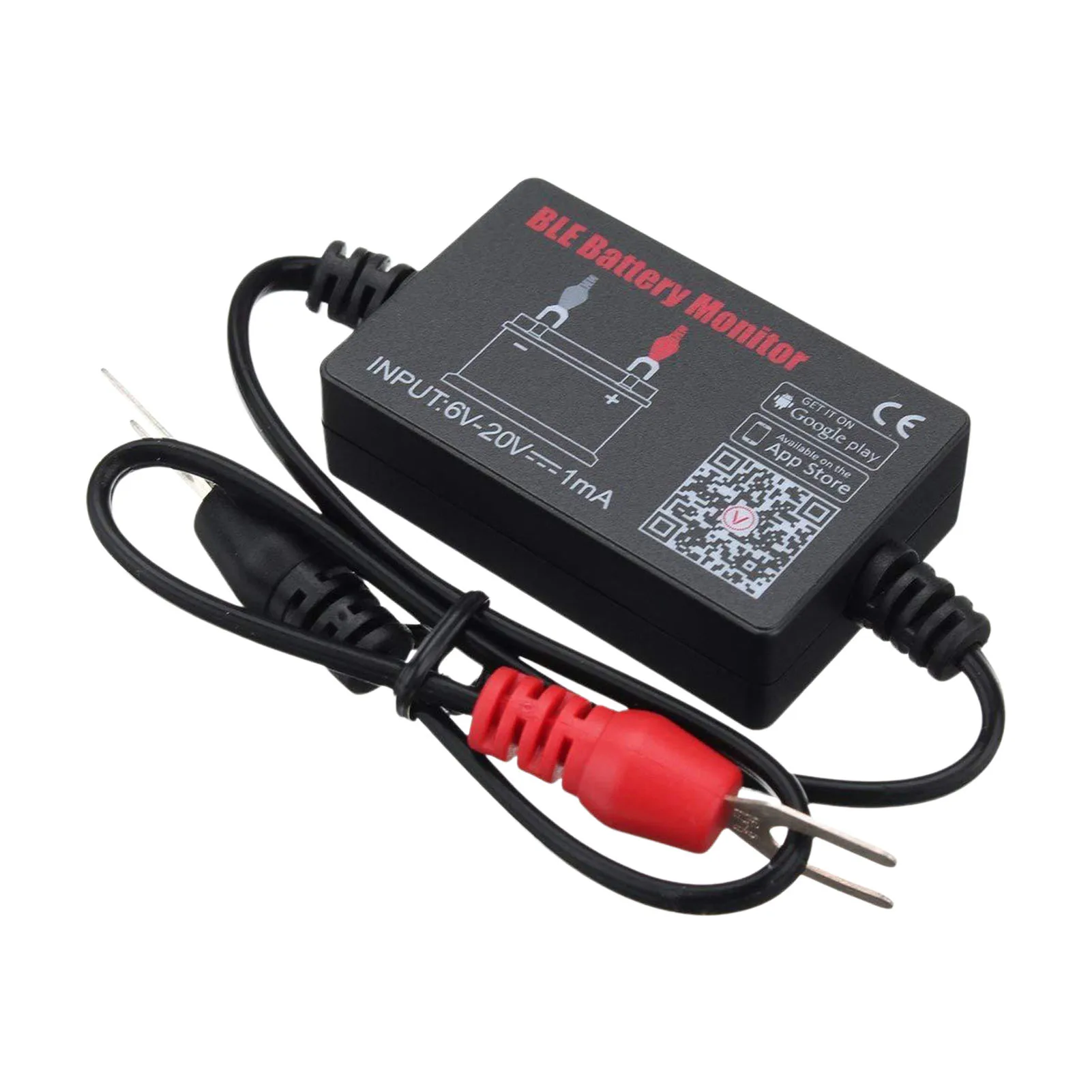 

Car Battery Monitor Blue-tooth 4.0 RV Battery Monitor Automotive Battery Voltage Charging Cranking System Test With Alarm For