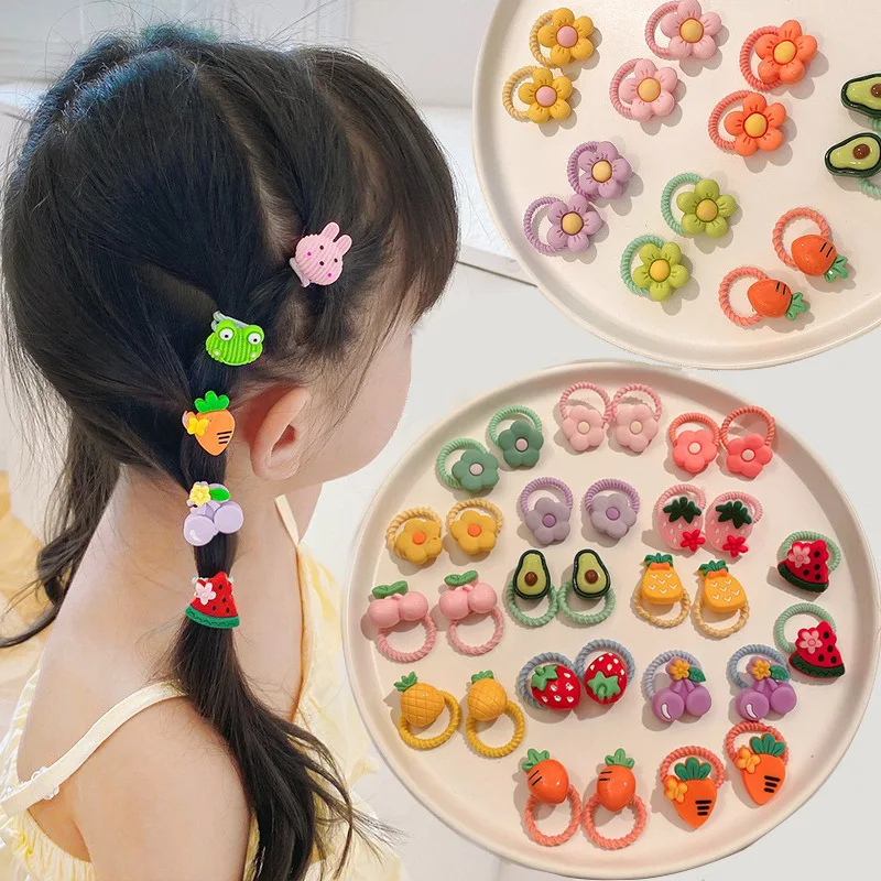 Детская резинка для волос милые аксессуары девочек не повреждает волосы