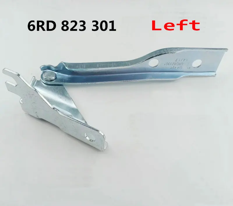 

Подходит для Polo 2011-2018 Крышка шарнира крышки двигателя шарнир капота 6RD 823 301 6RD 823 302