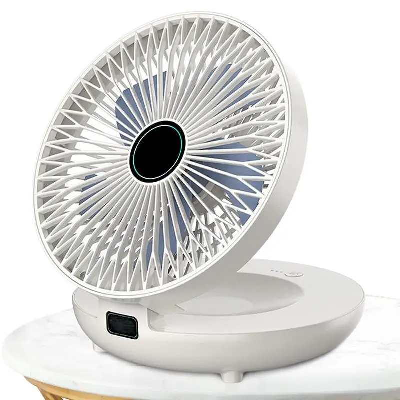 

Настенный вентилятор двойного назначения, тихий мини-вентилятор, портативный складной вентилятор для дома, аксессуар с колебательным эффектом