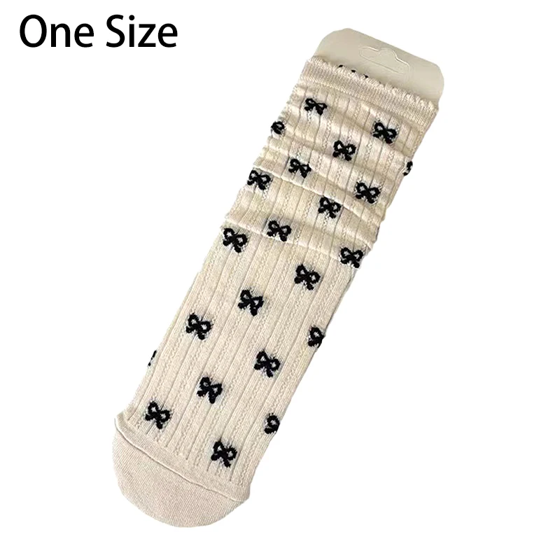 Дышащие Длинные Чулки Комплект Хлопковых Вязаных Эстетических Женских Носков До