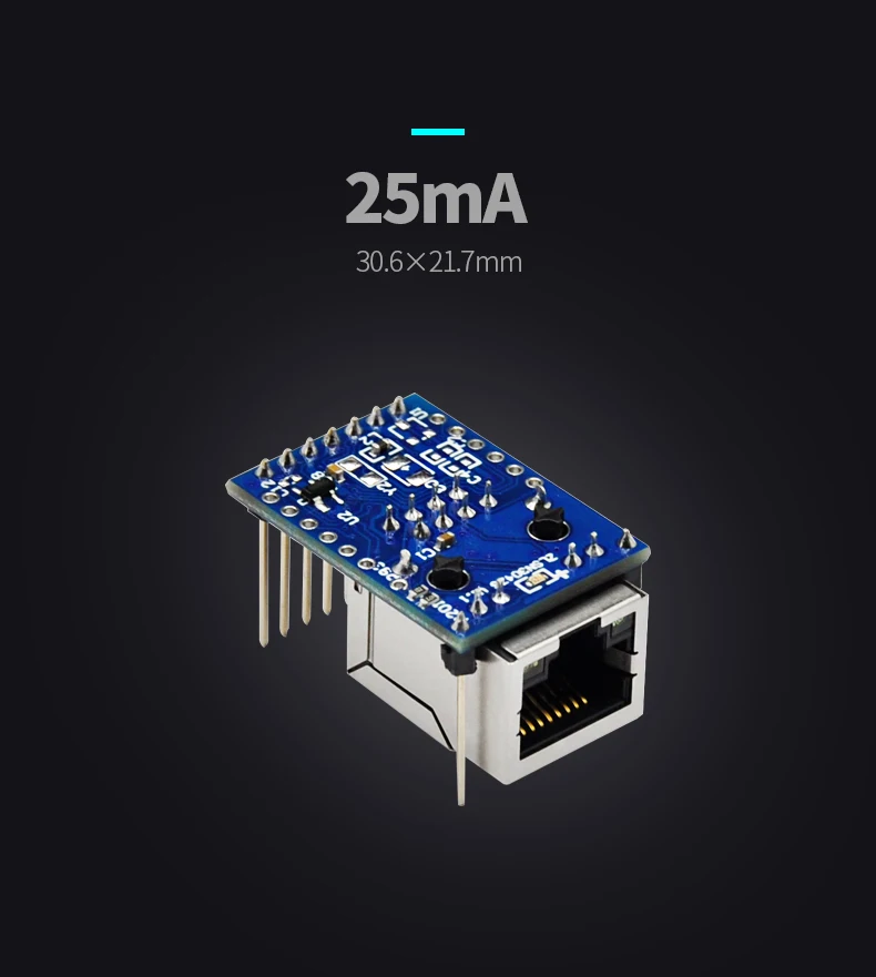 Hot selling Serial Port TTL to Ethernet RJ45 Converter Device Server ZLSN3007S Support Modbus RTU TCP IoT |