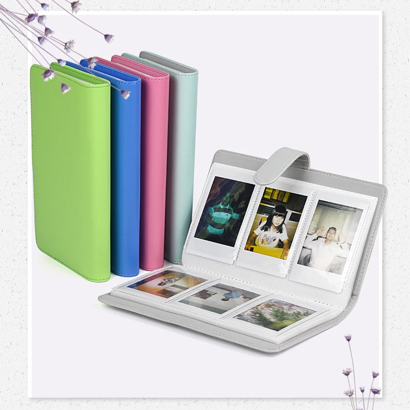 Альбом для фотоаппаратов Instax Mini фотоальбом камер Fujifilm 8/9/7s/7C/25/70/90 96 карманов 3