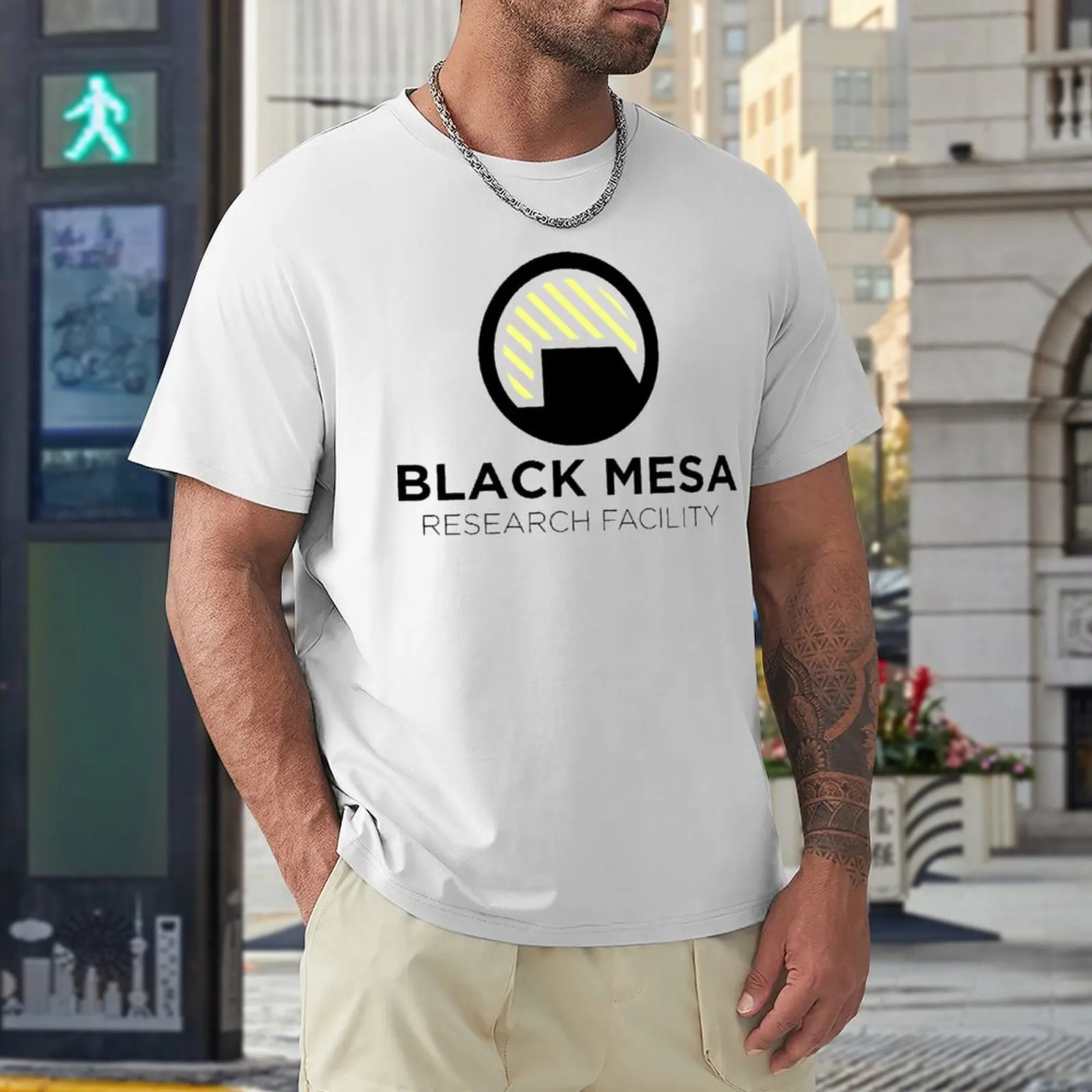 

Tshirt Black Mesa Research Facility 2 Graphic Cool Home USA Size Vintage