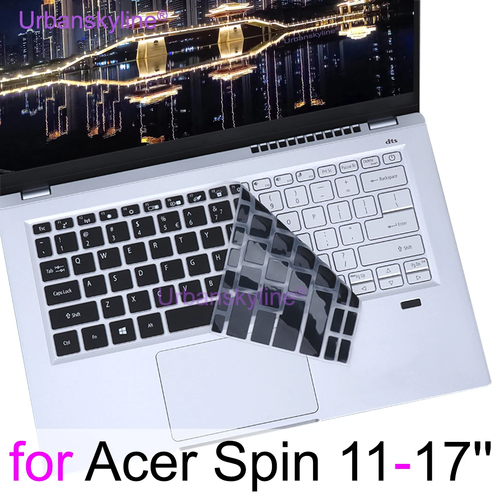 Keyboard Cover for Acer Spin 5 7 3 1 SP513 SP514 SP515 SP314 SP313 SP111 SP113 SP114 SP714 Protector Skin Case Accessories 11