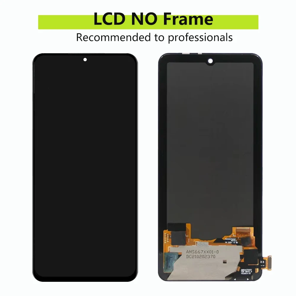 Экран AMOLED для Xiaomi Poco F4 ЖК-дисплей экран с дигитайзером в сборе POCO 22021211RG 22021211RI