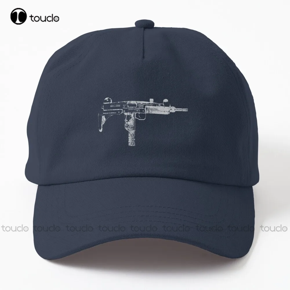 

Uzi 9 мм автомат-пистолет, женская шляпа, солнцезащитные шляпы для женщин, уличный простой виниловый козырек, повседневные забавные шляпы