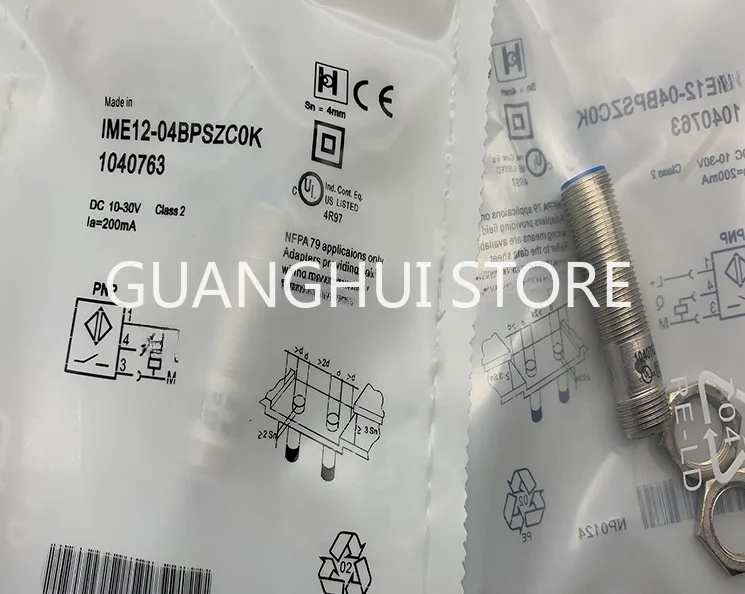 

IME12-04BPSZC0K IME12-02BNSZW2K New Inductive Sensor Proximity Switch