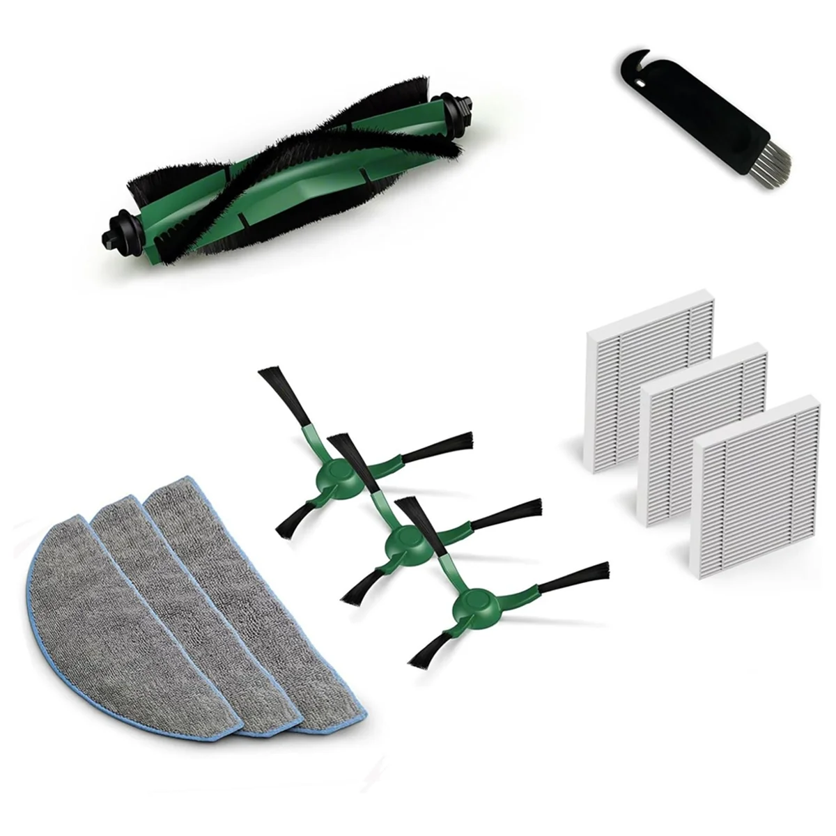 Для IRobot Roomba Combo Essential Y0112 робот-пылесос Hepa-фильтр основная боковая щетка швабра