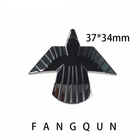 Кулон FANGQUN Гематит Черная птица 37*34 мм