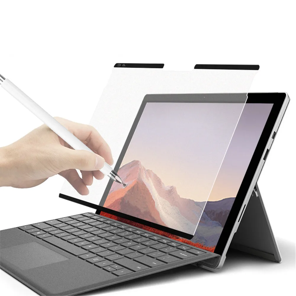 

Feel Paper Magnetic Screen Protector for Microsoft Surface Pro 8 X 7 6 5 4 Go 2 3 Soft PE Screen Film Removable Eye Protection