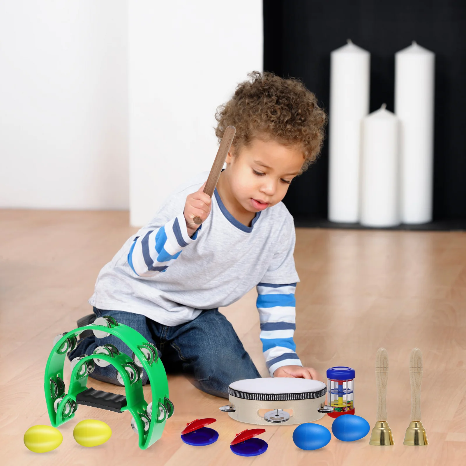 14 шт. ударные барабаны Орфа для взрослых музыкальные инструменты бубен