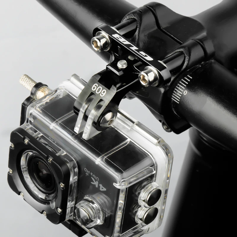 GUB 617 619 Bicycle Saddle Rail Mount Rack for Sports Camera Install GoPro Support Stand CNC Alloy Anodized