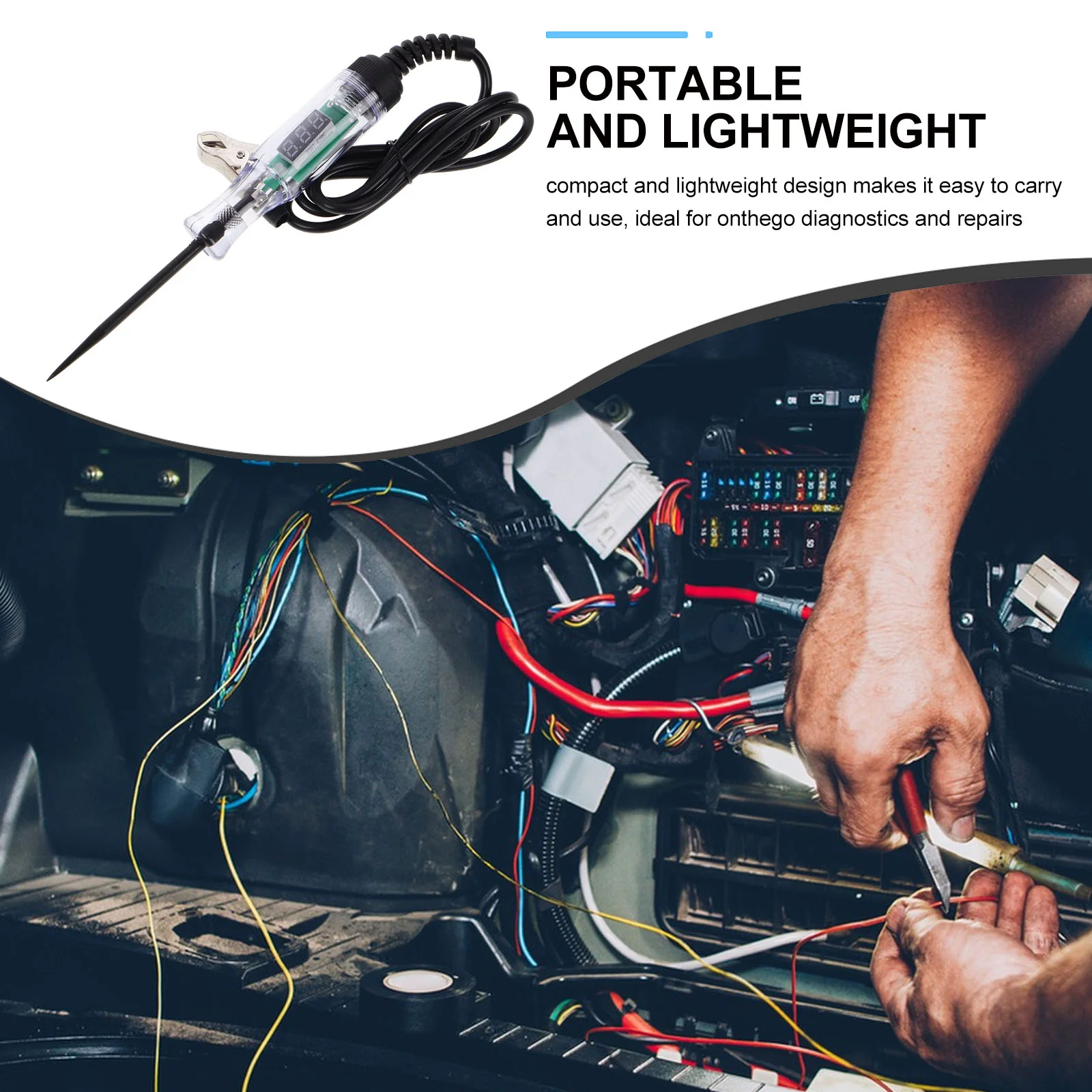 Тестер автомобильных предохранителей Тестеры цепей грузовика Проверка силовой