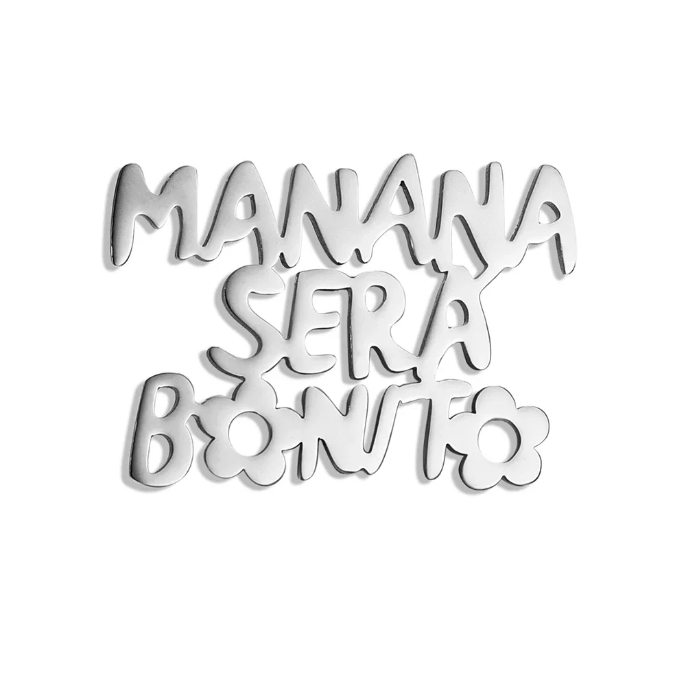 Брошь Karol G булавка Manana Sera Bonito Bichota качественный значок из нержавеющей стали