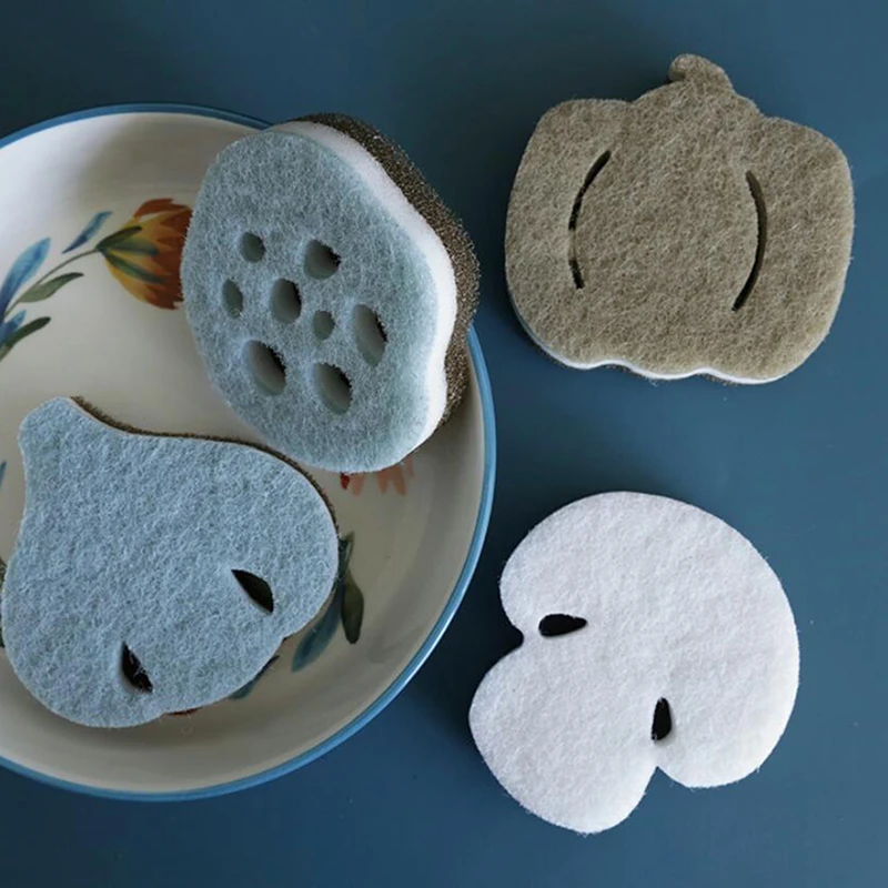 

4 шт., многофункциональные губки для мытья автомобиля, кухни