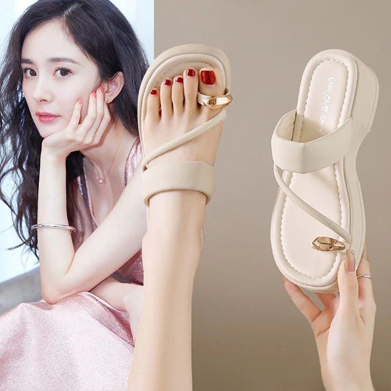 Элегантные сандалии с закрытым носком для девочек жаркое лето 2023